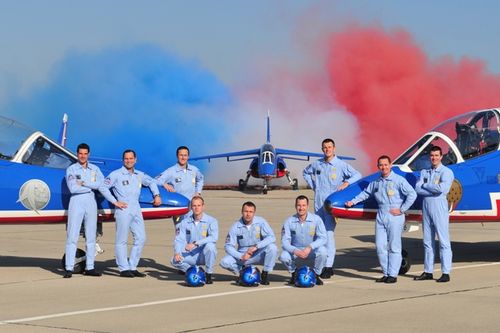 Pilotes de la patrouille