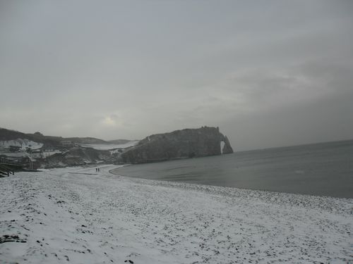 Etretat 18 janvier 2013