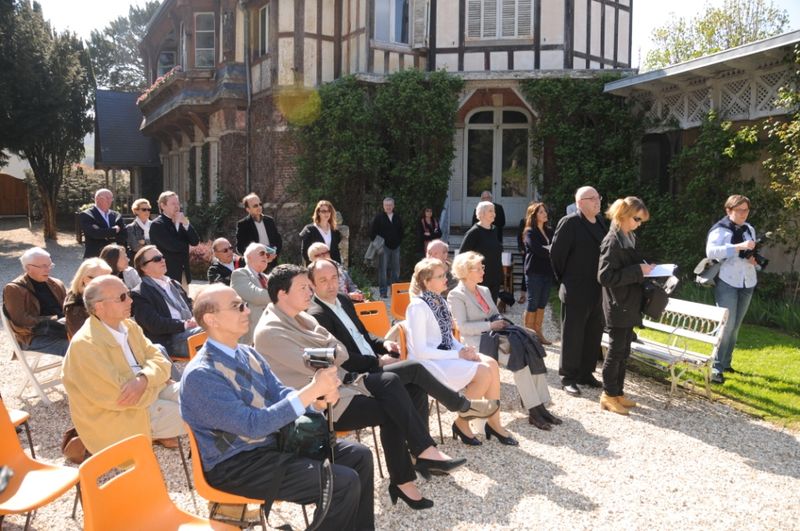 Assistance pour la remise du Prix littéraire