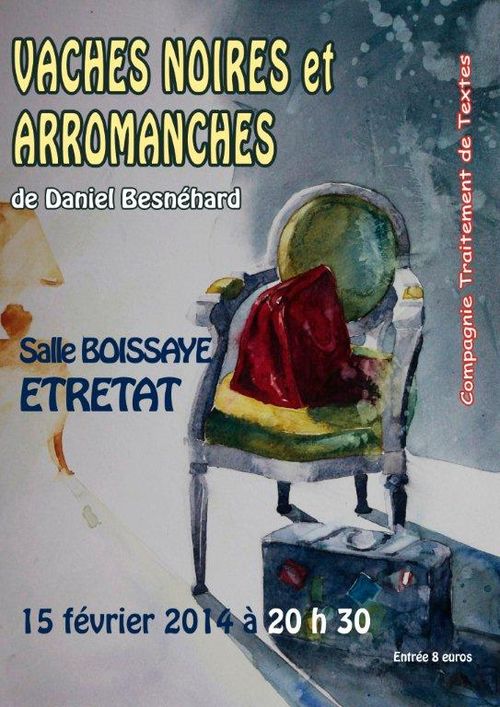 Affiches Vaches Noires L'Arche Etretat 2014jpg