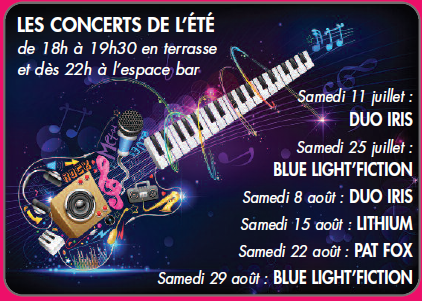 Concerts - Joa casino d'Etretat